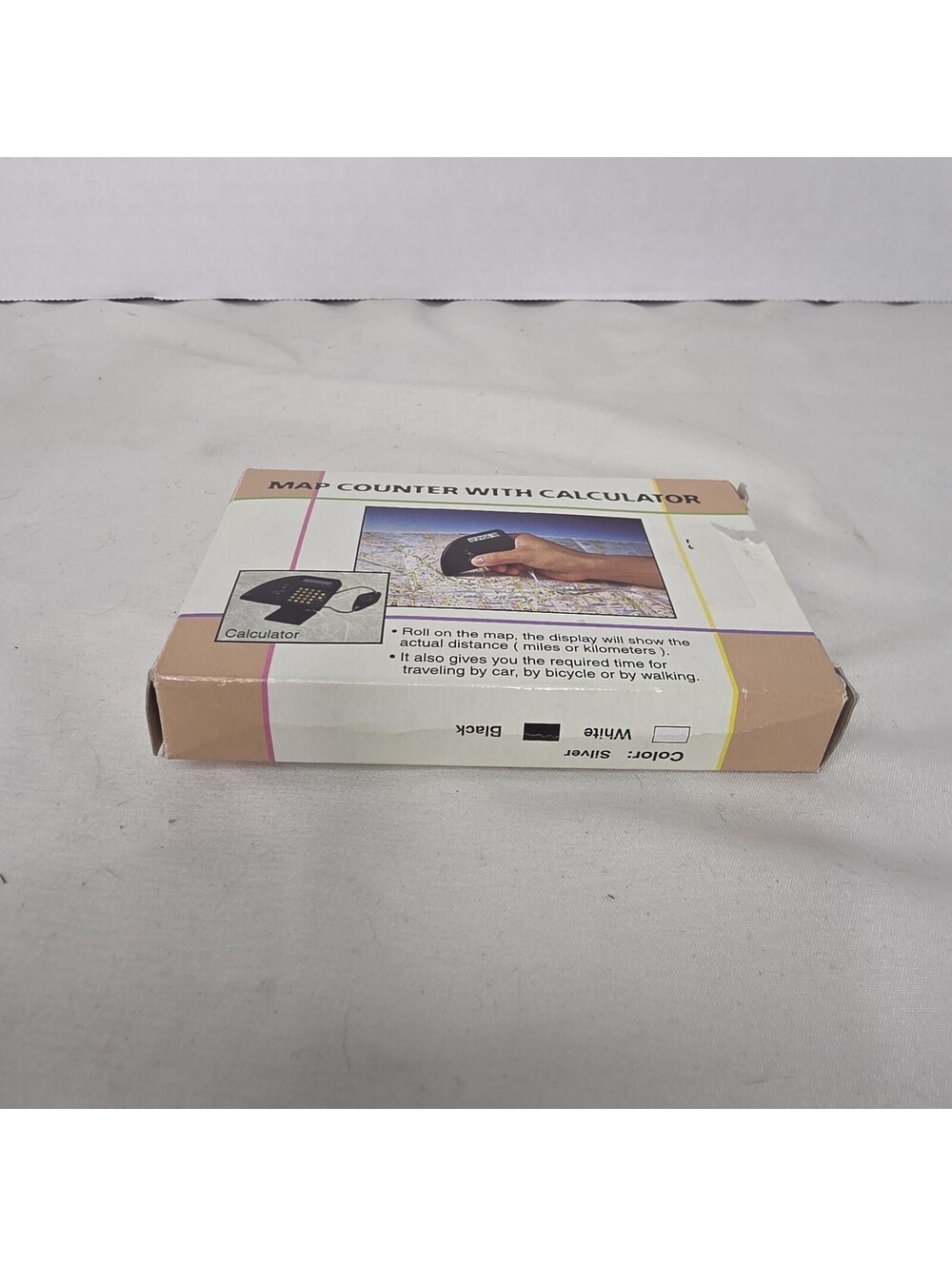 Map-Mate Curvimeter Map Counter Calculator Distance Measurer Boxed - Picture 3 of 7